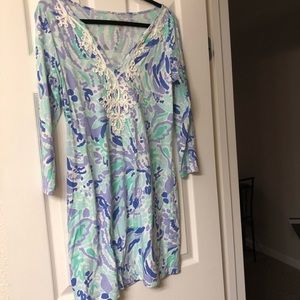 Lily Pulitzer marina dress in Nice Ink size M